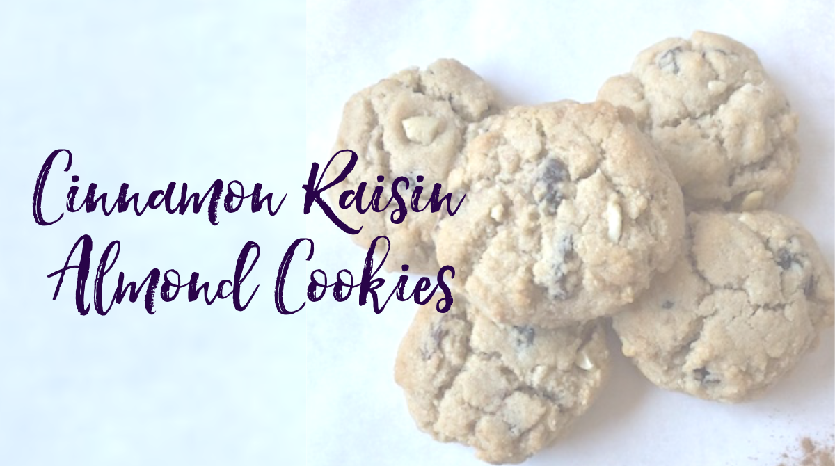 Recipe Cinnamon Raisin Almond Cookies Summerfield Custom Wellness