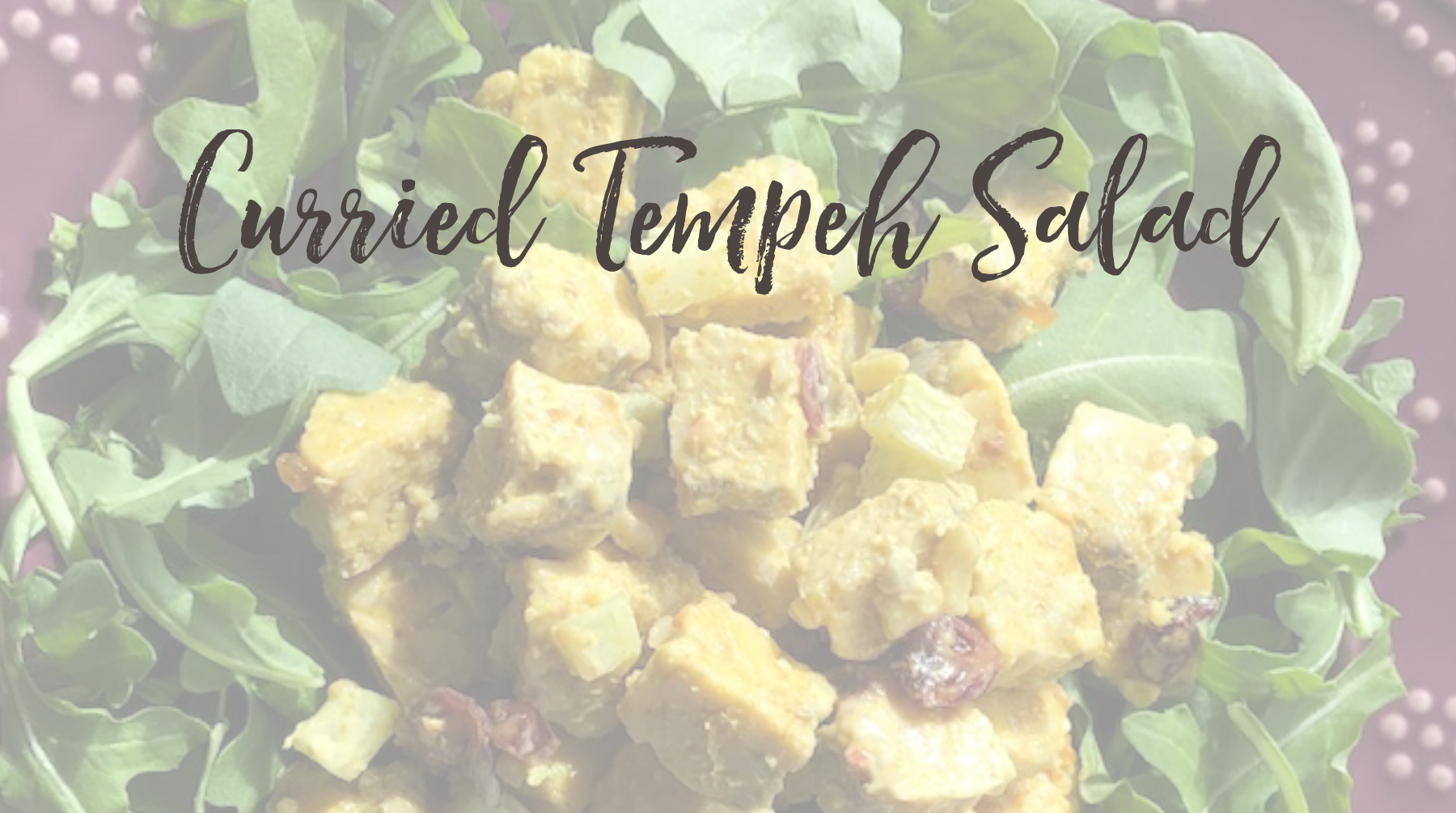 Recipe Curried Tempeh Salad Summerfield Custom Wellness