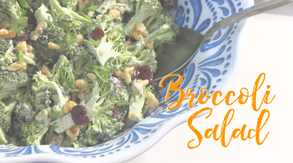 Recipe Broccoli Salad Summerfield Custom Wellness