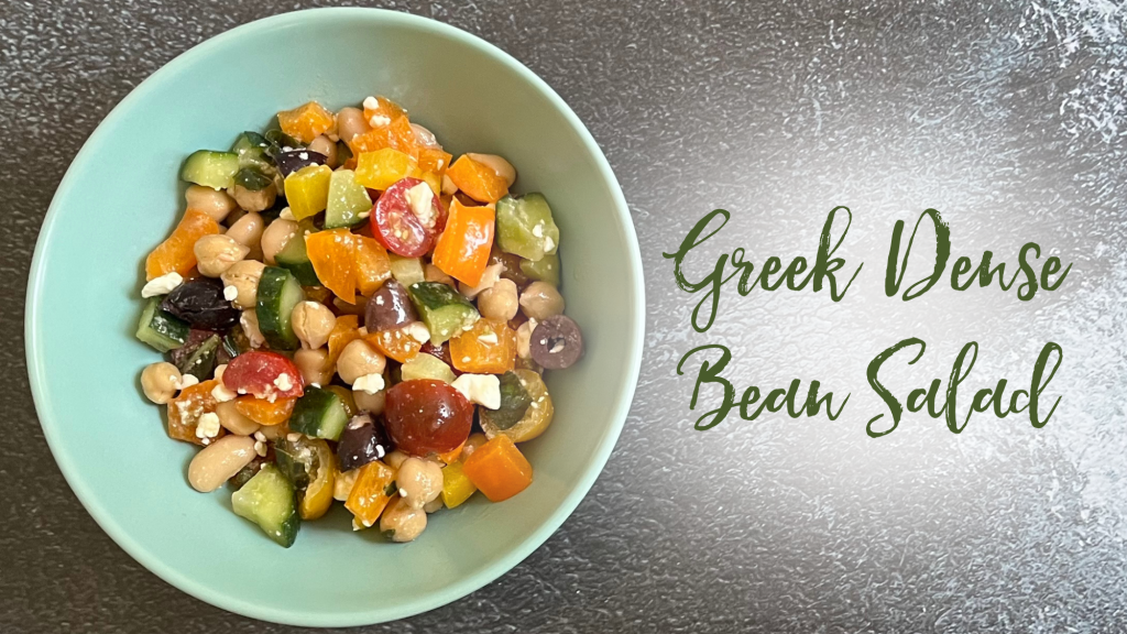 Recipe: Greek Dense Bean Salad