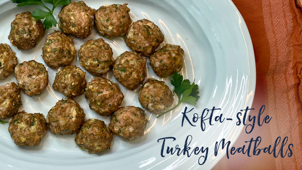 Recipe: Kofta-style Turkey Meatballs