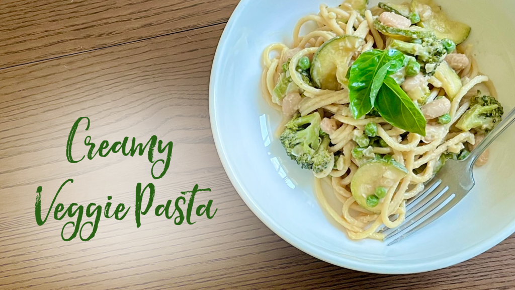 Recipe: Creamy Veggie Pasta